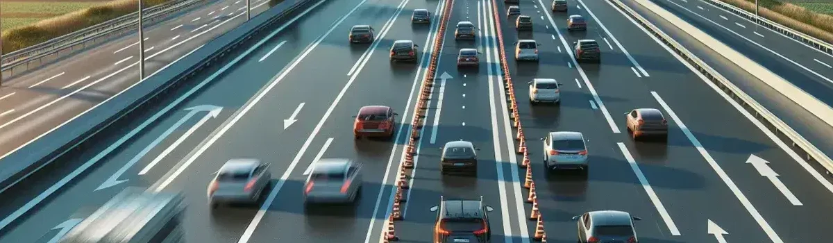 ¿Es legal circular por el carril central en autopista? La DGT lo aclara