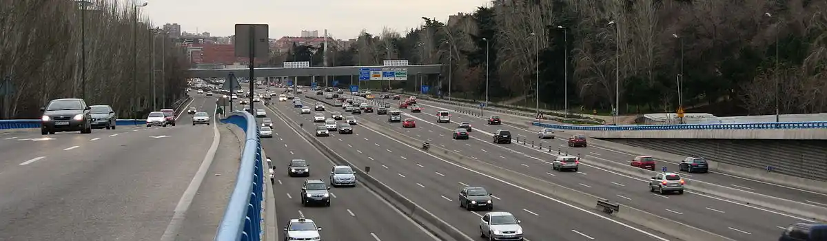 Ubicación de las cámaras que multarán en la M-30 a los coches sin etiqueta