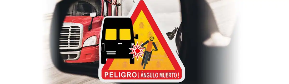 Nueva señal de la DGT: señalización de ángulos muertos