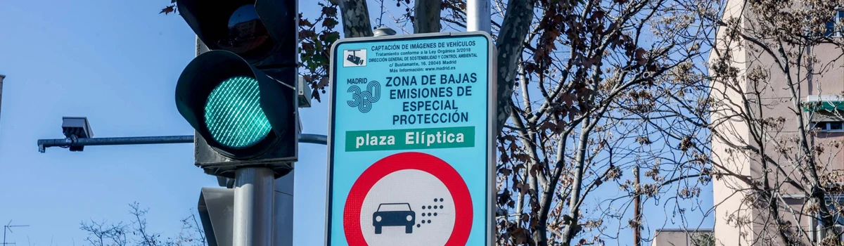 Ante la prohibición de circular con coches sin etiqueta en Madrid