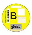Etiqueta medioambiental B