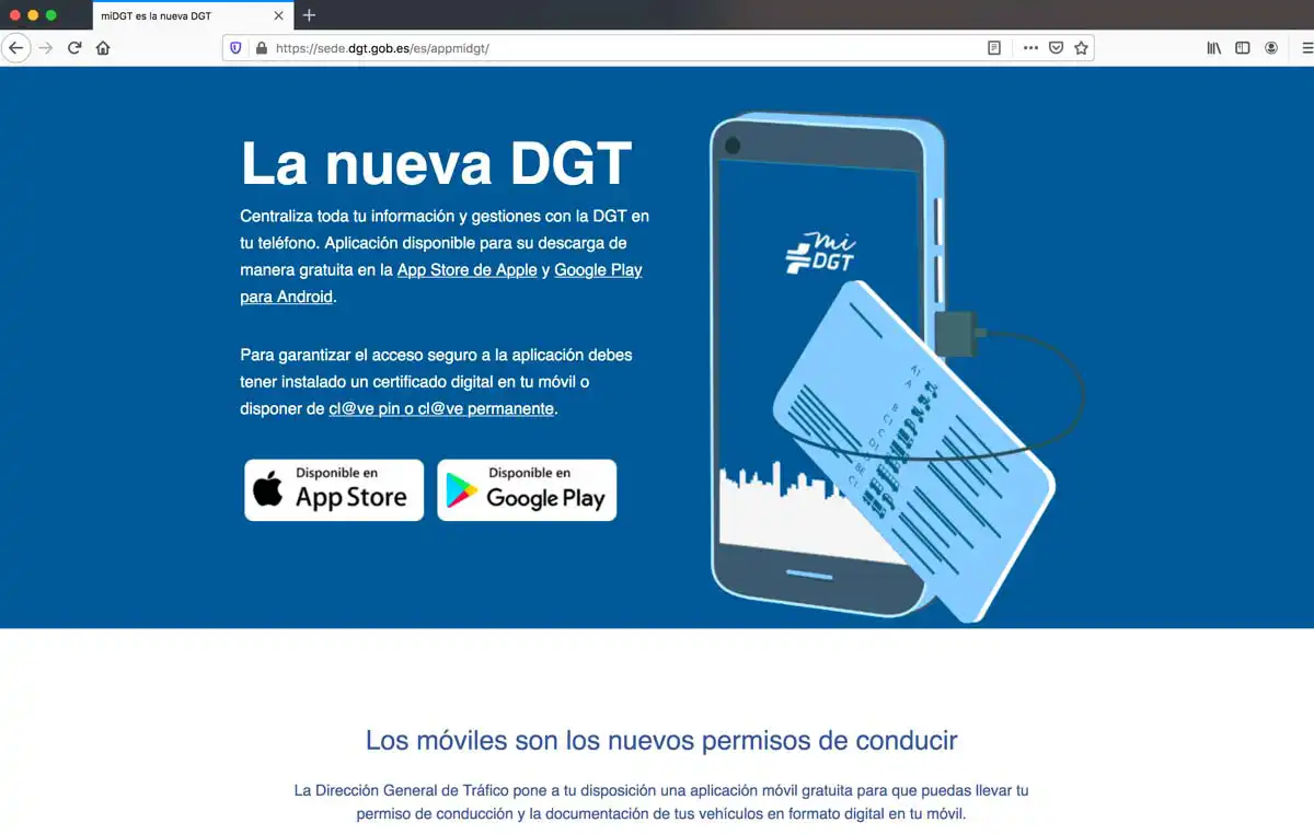 El carné de conducir electrónico puede ser ilegal y estudian denunciarlo: la DGT lo desmiente