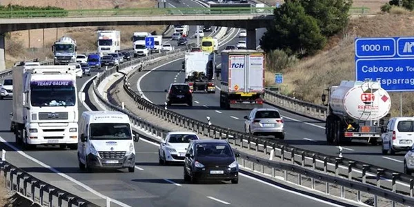 Autovía tras la nueva Ley de Seguridad Vial