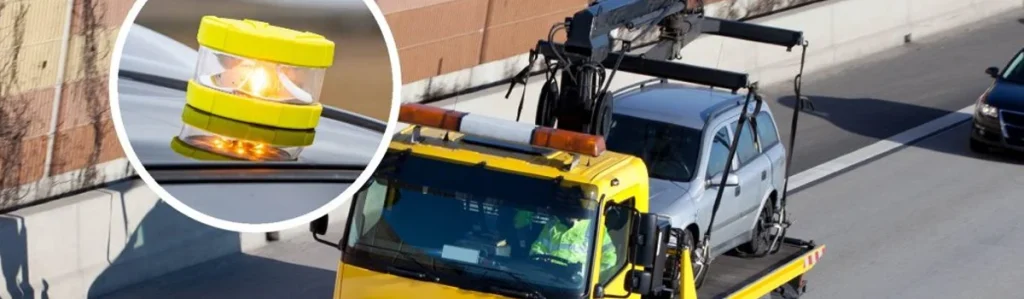 ¿Cuánto dura la baliza V-16 y qué pasa si se apaga antes de la grúa?