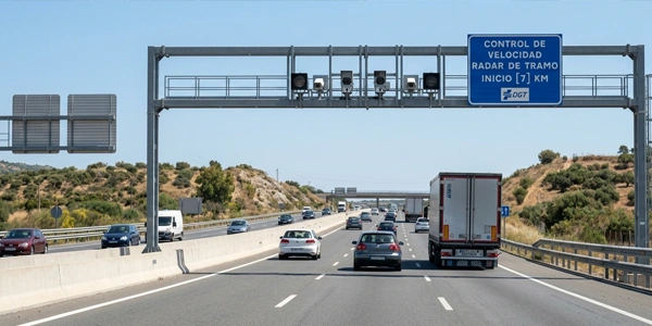 Radares de tramo en la A-7: Cientos de multas entre San Roque y Algeciras, ¿ilegales?