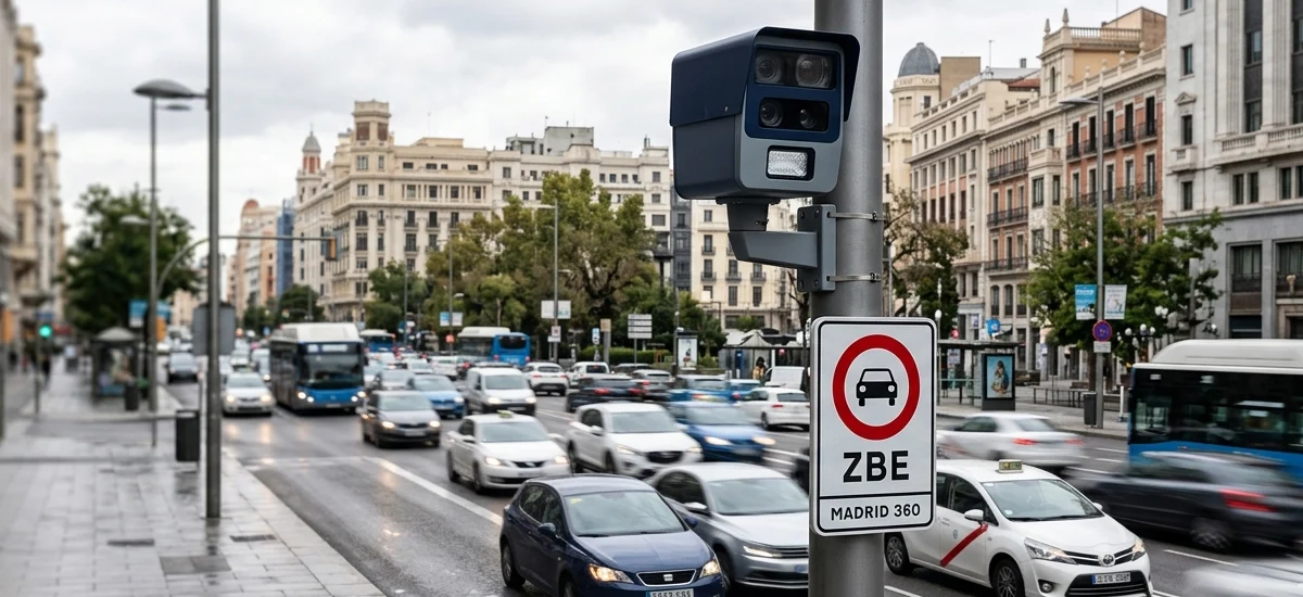 Madrid lidera la recaudación por multas de tráfico: prevé ingresar casi 200 millones de euros en 2026
