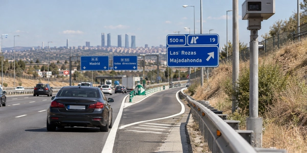 Madrid amplía su red de radares… y vigila también las líneas continuas