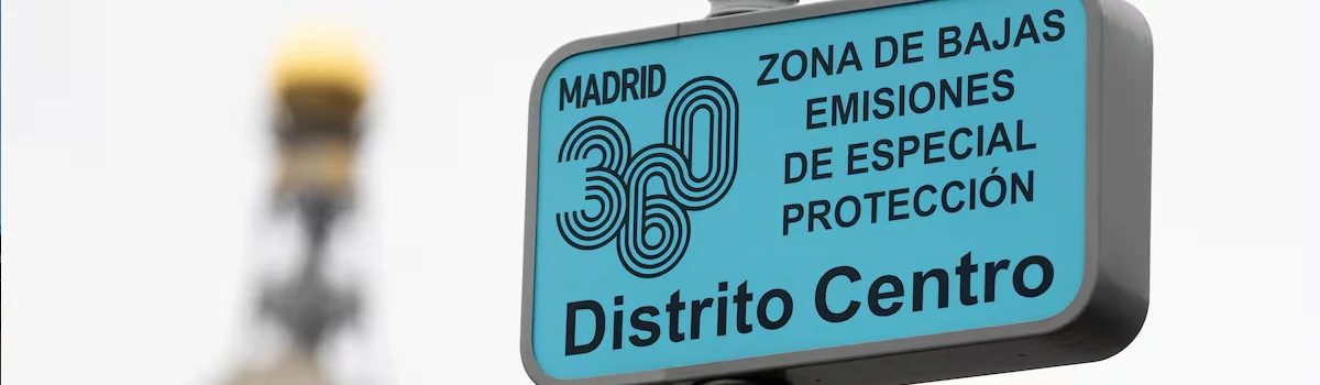 Madrid amplía hasta el 1 de mayo el periodo de avisos por entrar dentro de la M-30 sin etiqueta ambiental