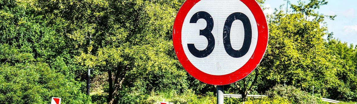 Ya llegan los nuevos límites de velocidad en ciudad